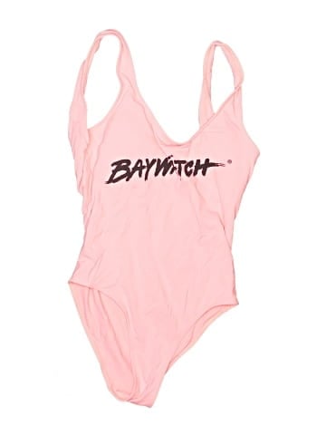 Asos X Baywatch One Piece Swimsuit (view 2)