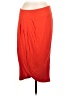 Outback Red Solid Red Casual Skirt Size M - photo 1