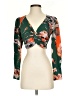 Marissa Webb 100% Polyester Green Orange Kimono Size 0 - photo 1