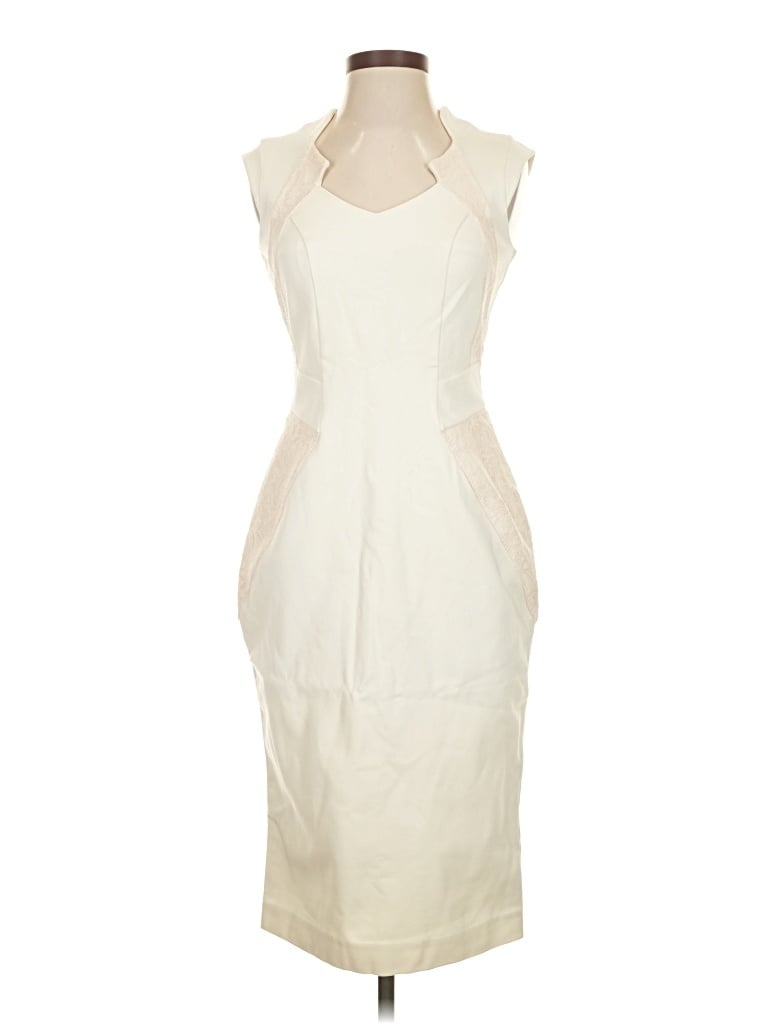 Pre-owned Gilli Cocktail Dress In Ivory