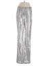 Open Edit 100% Polyester Metallic Silver Dress Pants Size XS - photo 1