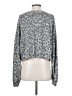 Project Social T Animal Print Gray Pullover Sweater Size S - photo 2