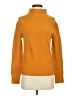 Point Sur Solid Orange Turtleneck Sweater Size XS - photo 1