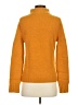 Point Sur Solid Orange Turtleneck Sweater Size XS - photo 2