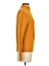 Point Sur Solid Orange Turtleneck Sweater Size XS - photo 4