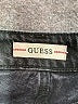 Guess Graphic Black Denim Shorts Size 25 waist - photo 3