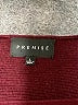 PREMISE Burgundy Pullover Sweater Size L - photo 7