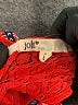 Jolt 100% Polyester Red Sleeveless Blouse Size L - photo 7