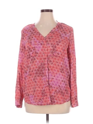 metaphor Long Sleeve Blouse (view 1)