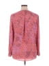 metaphor 100% Polyester Hearts Pink Long Sleeve Blouse Size XL - photo 2