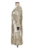 Alexa B Metallic Gold Cocktail Dress Size 12 - photo 5