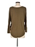 Ann Taylor LOFT 100% Rayon Brown 3/4 Sleeve Top Size M - photo 2