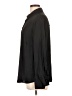 MNG 100% Polyester Solid Black Long Sleeve Blouse Size 12 - photo 5