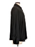 MNG 100% Polyester Solid Black Long Sleeve Blouse Size 12 - photo 4