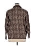 Delicates 100% Cotton Animal Print Brown Blazer Size XL - photo 2