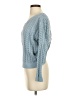 Jessica Simpson Chevron-herringbone Blue Pullover Sweater Size S - photo 5