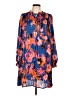 Mila Mae 100% Polyester Floral Blue Casual Dress Size L - photo 1
