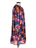 Mila Mae 100% Polyester Floral Blue Casual Dress Size L - photo 4