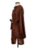 Bishop + Young 100% Polyester Animal Print Brown Casual Dress Size S - photo 5