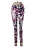 GAIAM Print Purple Active Pants Size S - photo 1