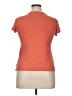 Max Studio Orange Short Sleeve T-Shirt Size XL - photo 2