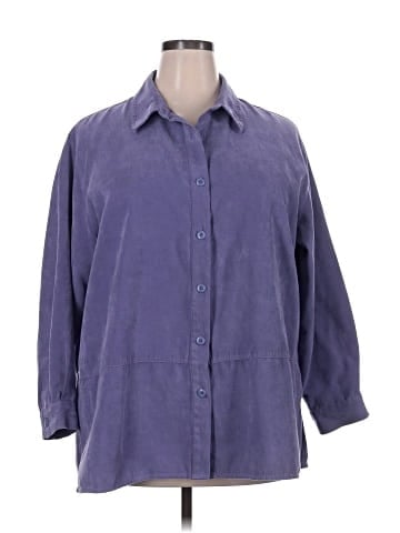 Goodclothes 3/4 Sleeve Button-Down Shirt (view 1)