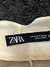 Zara Solid Ivory Casual Pants Size S - photo 4