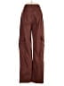 PrettyLittleThing 100% Polyester Brown Cargo Pants Size 4 - photo 2