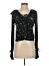 WeWoreWhat 100% Viscose Black Long Sleeve Blouse Size XS - photo 1