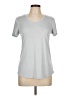 Danskin Silver Short Sleeve T-Shirt Size M - photo 1