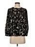 LoveShackFancy Black 3/4 Sleeve Silk Top Size XS - photo 1
