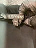 Express 100% Polyester Black 3/4 Sleeve Blouse Size M - photo 7