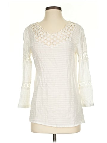 Love Stitch 3/4 Sleeve Blouse (view 1)