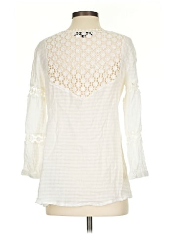 Love Stitch 3/4 Sleeve Blouse (view 2)