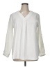 Youtalia 100% Polyester Ivory 3/4 Sleeve Blouse Size XL - photo 1