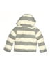Burt's Bees Baby 100% Organic Cotton Stripes Gray Jacket Size 6-9 mo - photo 2