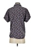 Universal Thread Floral Black Short Sleeve Blouse Size S - photo 2