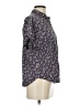 Universal Thread Floral Black Short Sleeve Blouse Size S - photo 4