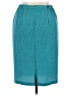 Miss Dorby 100% Polyester Paisley Teal Blue Formal Skirt Size 14 - photo 2