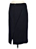 J.Crew 100% Wool Solid Black Wool Skirt Size 6 (tall) - photo 2