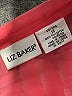 Liz Baker 100% Polyester Houndstooth Pink Long Sleeve Blouse Size 14 - photo 7