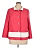 Nina Mclemore 100% Cotton Color Block Red Jacket Size 16 - photo 1