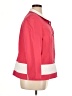 Nina Mclemore 100% Cotton Color Block Red Jacket Size 16 - photo 4
