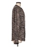 Joie 100% Polyester Animal Print Brown Long Sleeve Blouse Size M - photo 4