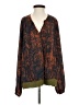 CAbi 100% Polyester Brown Kimono Size S - photo 1