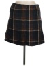 Mittoshop Plaid Blue Brown Casual Skirt Size M - photo 2