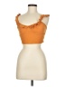 Shein Orange Sleeveless Top Size 6 - photo 1