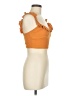 Shein Orange Sleeveless Top Size 6 - photo 4