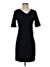 Merona Solid Black Casual Dress Size XS - photo 1