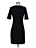 Merona Solid Black Casual Dress Size XS - photo 2